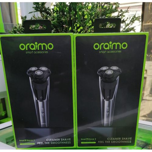 Oraimo Electric Smart Shaver 2 Dual RS20 - Professional Barbershop Equipment at Tessla Equipment Store